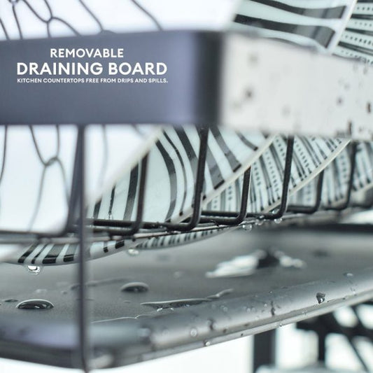 Dish Drying Stand, Rust Proof Dish Drainer